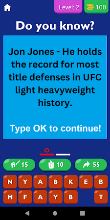 Game screenshot Guess The UFC Fighter apk download