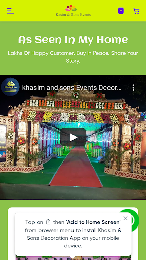Khasim & Sons Decoration Screen 2