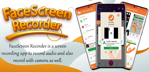 Android application FaceScreen Recorder screenshort