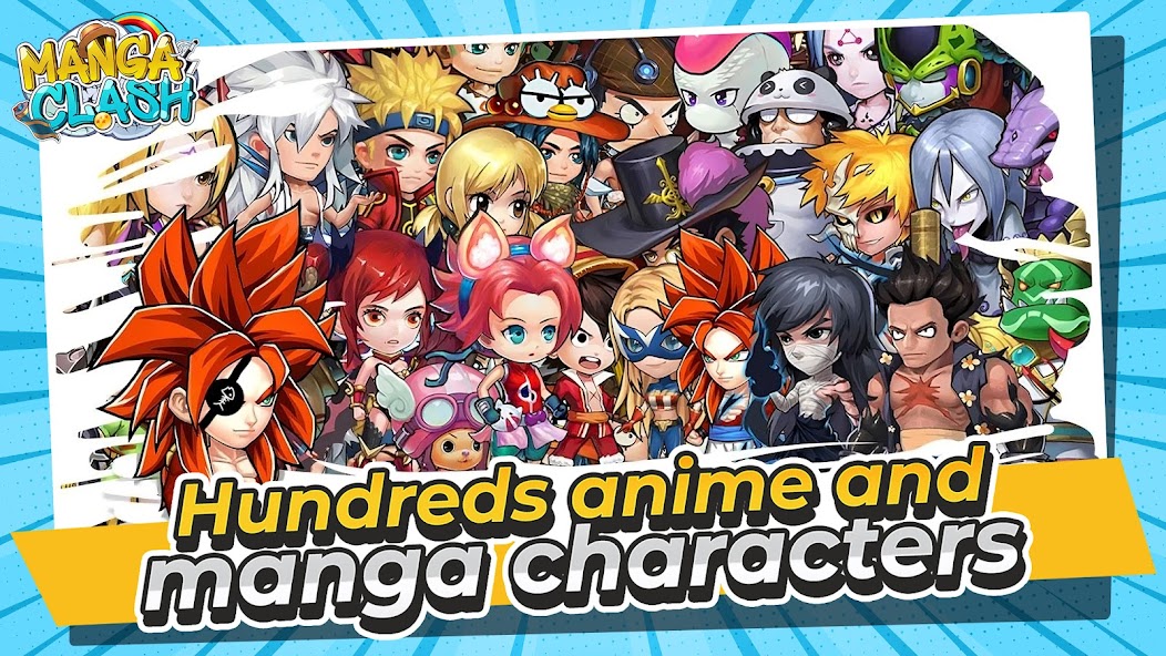 Manga Clash - Warrior Arena 2.20.221104 APK + Мод (Unlimited money) за Android