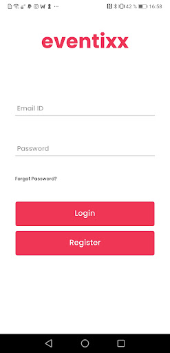 Android application myTixx screenshort