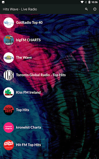 Android application Hits Wave Live Radio screenshort
