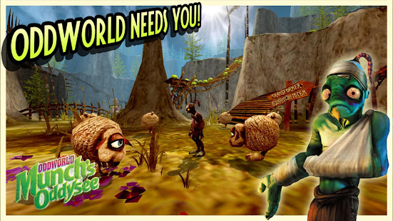 Скачать Oddworld: Munch's Oddysee Онлайн бесплатно на Андроид