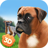 Boxer City Dog Simulator 3D icon