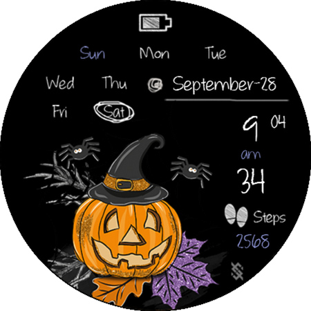 BFF77- Halloween Cat & Pumpkin screenshot 20