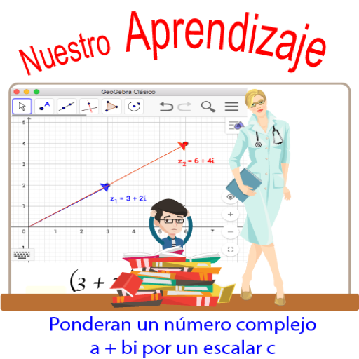 Ponderan un número complejo a logo