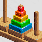 Cubes Tower 3D - Puzzle Game