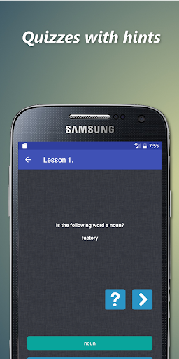 English exercises Screen 3