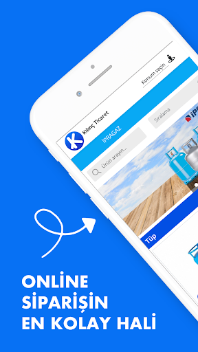 Android application Kılınç Ticaret screenshort