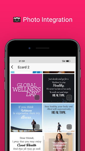 Happy Global Wellness Day Card