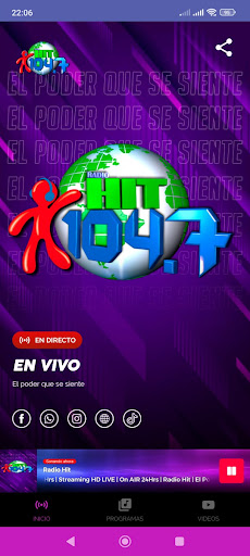Radio Hit Nicaragua Screen 2