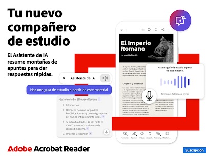 Adobe Acrobat Reader para PDF Screenshot