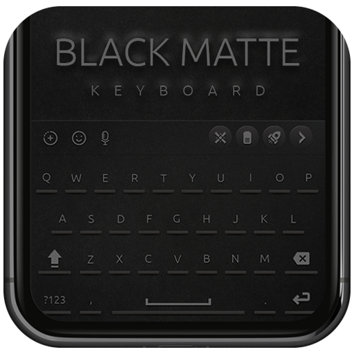Black Matte Keyboard 2.2 Icon