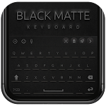 Cover Image of Télécharger Black Matte Keyboard  APK
