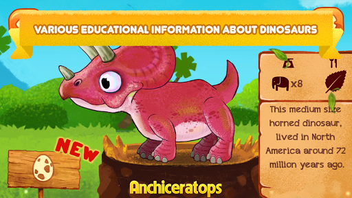 Télécharger Dino Farm - Dinosaur Games For Kids  APK MOD (Astuce) 2