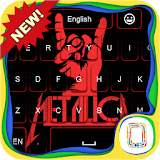 Metalica keyboard theme icon