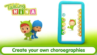 Game screenshot Talking Pocoyo: My friend Nina hack