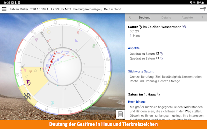 AstroStar: Horoskope berechnen - Screenshot Image