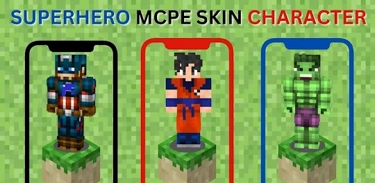 Super Heroes Skins for MCPE