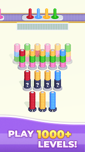 Color Nuts Sort – 3D Puzzle 5