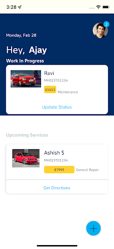 Android application VW Assistance - Dealer App screenshort