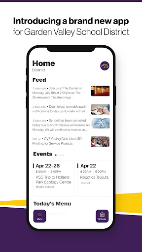 Android application GardenValleySchoolDistrict#71 screenshort
