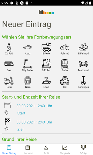Android application Bürgerlabor Münsterland Mobili screenshort