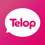 Cover Image of Download Telop (テロップ) 会話が見えるAIトークアプリ  APK