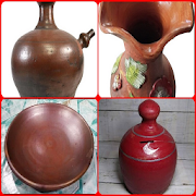 various kinds of clay crafts