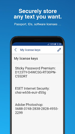 Sticky Password Manager