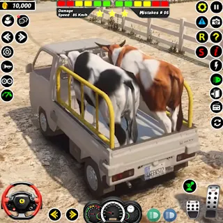 Animal Transport Truck Sim 3D