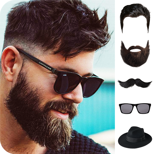 Men Hairstyles Photo Editor logo