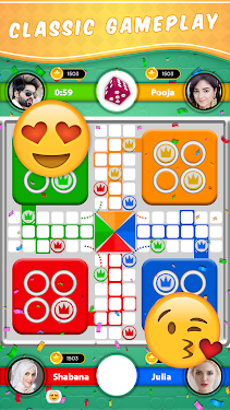 #2. Ludo Luck - Voice Ludo Game (Android) By: Mega Ludo™ Inc
