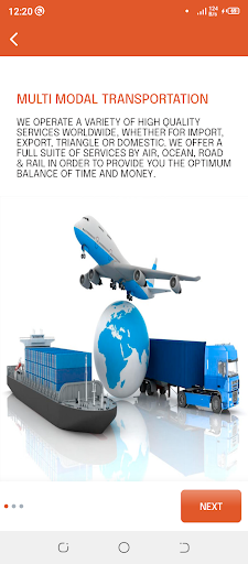 Android application Carson Cargo screenshort