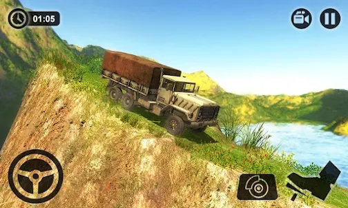 US Army Vehicle Driving Game