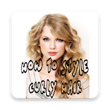 How To Style Curly Hair icon