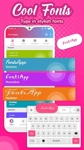Keyboard Fonts-Custom Keyboard Screen 2