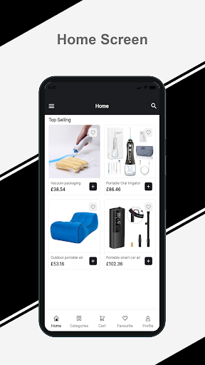 Android application GreateValueStore screenshort