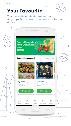Android application NBM Store by Nagisa Bali Group screenshort