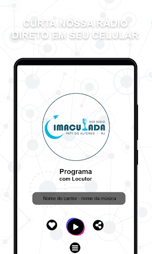 Android application Web Rádio Imaculada Paty screenshort