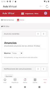 Universidad de Murcia App Screenshot