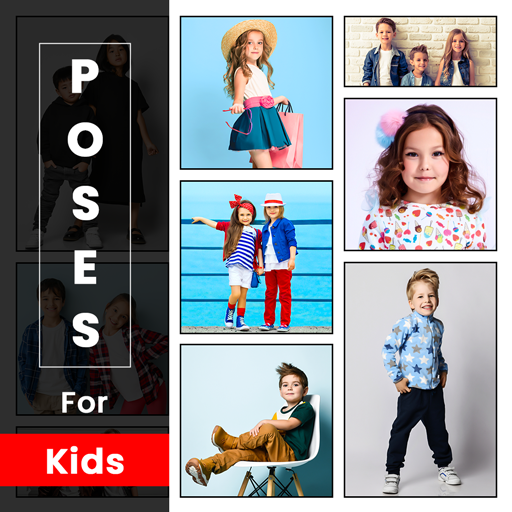 Kids Photo Pose Photo Pose logo