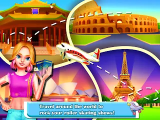 Roller Skating Girl: Perfect 1 - Screenshot 3