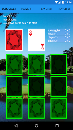 Android application 9 Card Golf screenshort