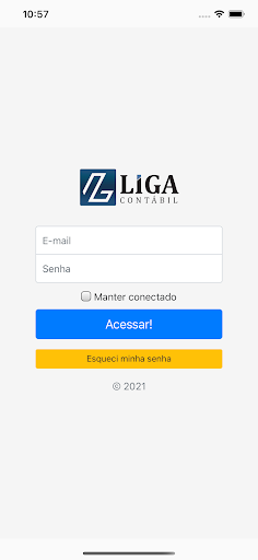 Android application Liga Contábil Web screenshort