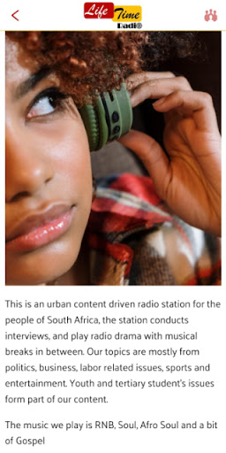 Life Time Radio Screen 3