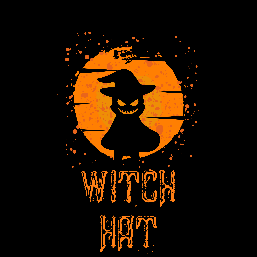 Witch hat: matching puzzle