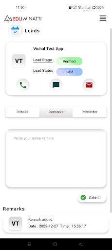 Eduminatti School Screen 3