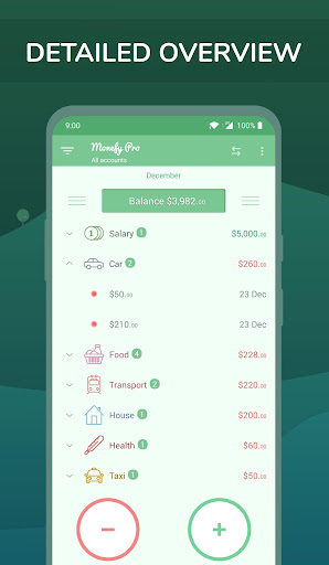 Monefy Pro Budget Manager and Expense Tracker v1.14.0 APK Full Version Gallery 2