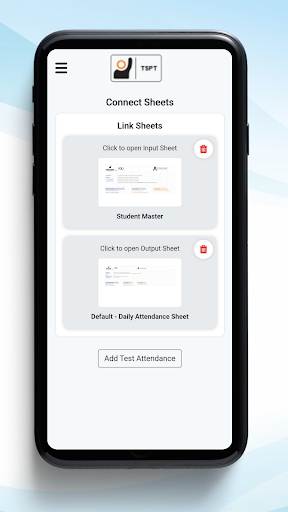 Android application Attinder screenshort
